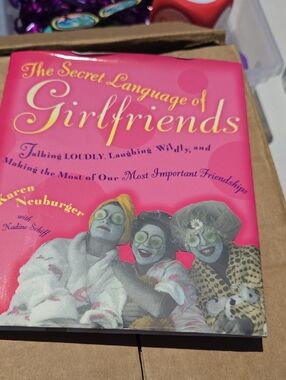 The Secret Language of Girlfriends - Bright Pink Hardcover